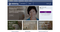 Desktop Screenshot of cornerstonefund.org